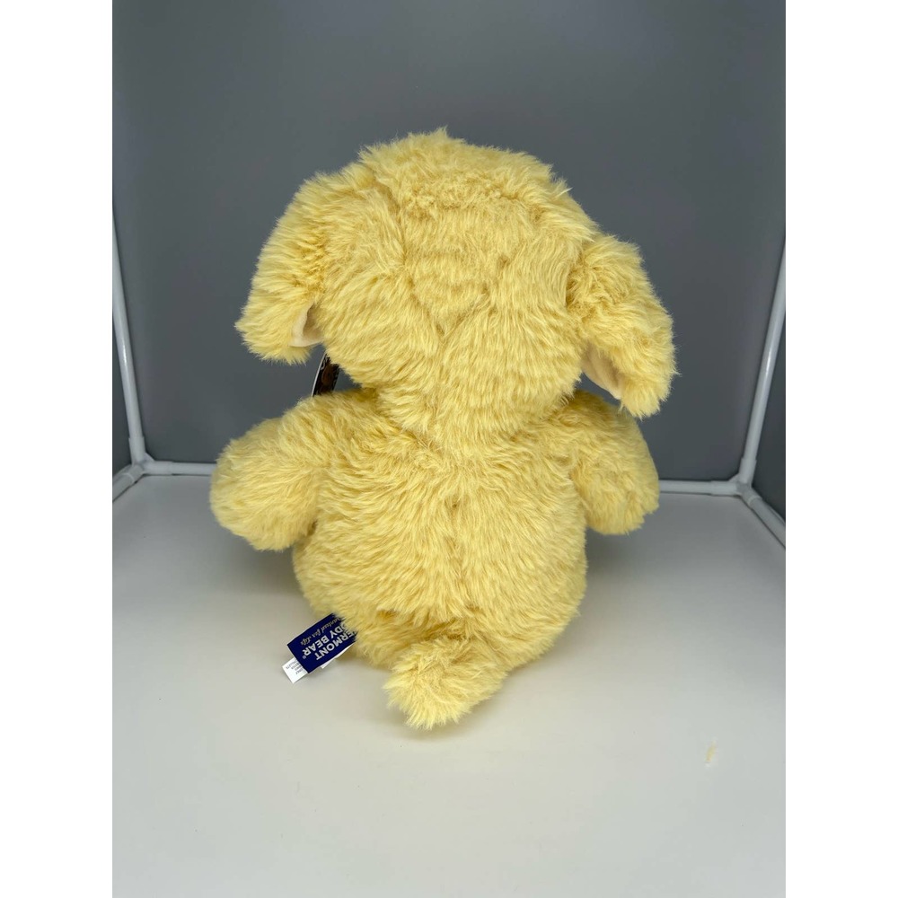 Vermont Teddy Bear 18” Puppy Dog Yellow Lab Golden Stuffed Animal W/ Tag* - Picture 5 of 15